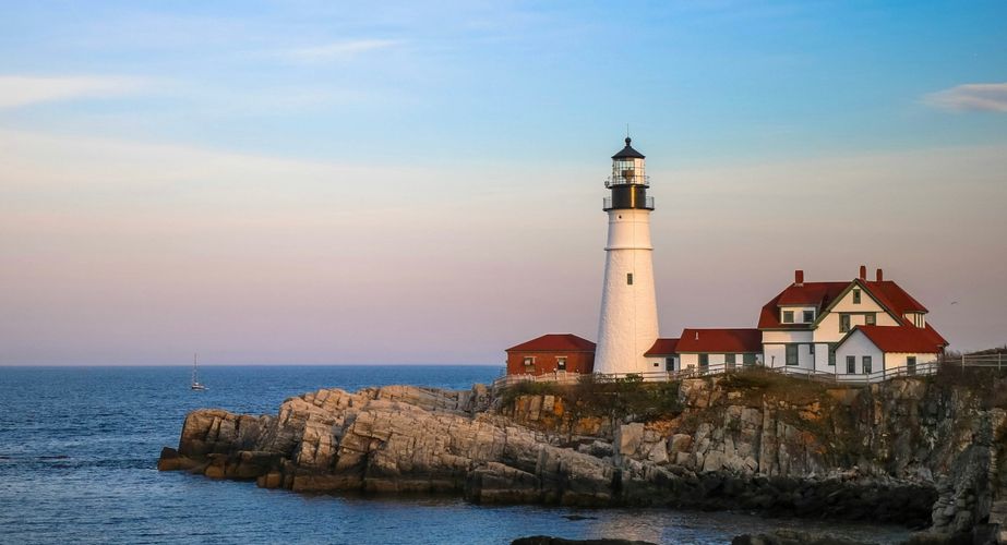 Portland Maine vuurtoren Portland Maine vuurtoren